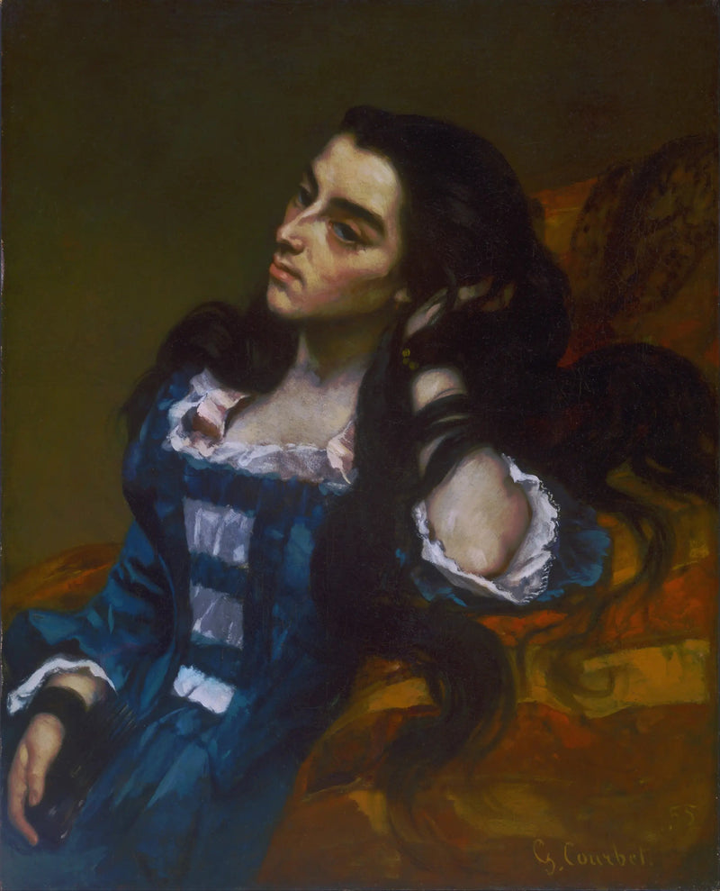 Espanjalainen nainen - Gustave Courbet