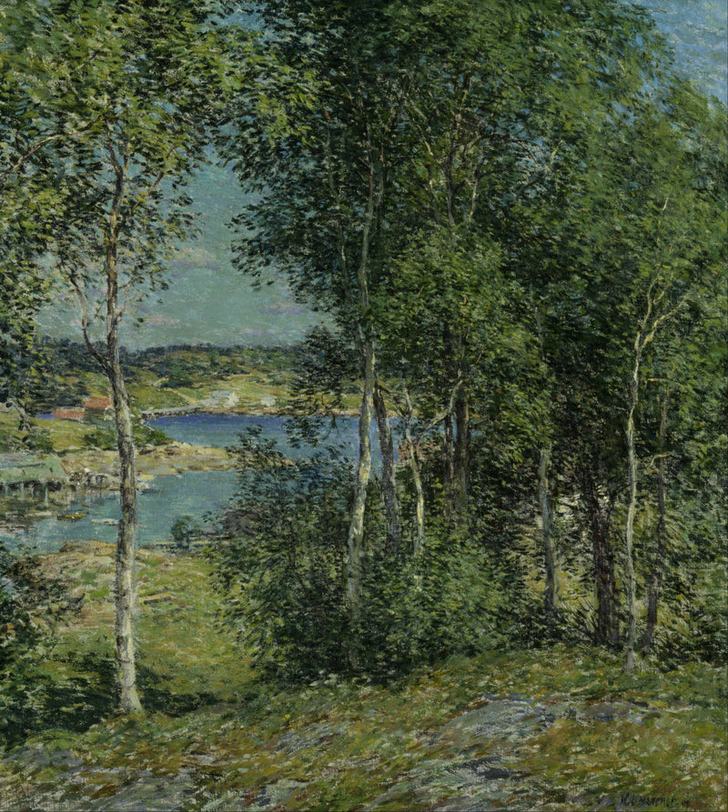 Koivujen perhe - Willard Metcalf