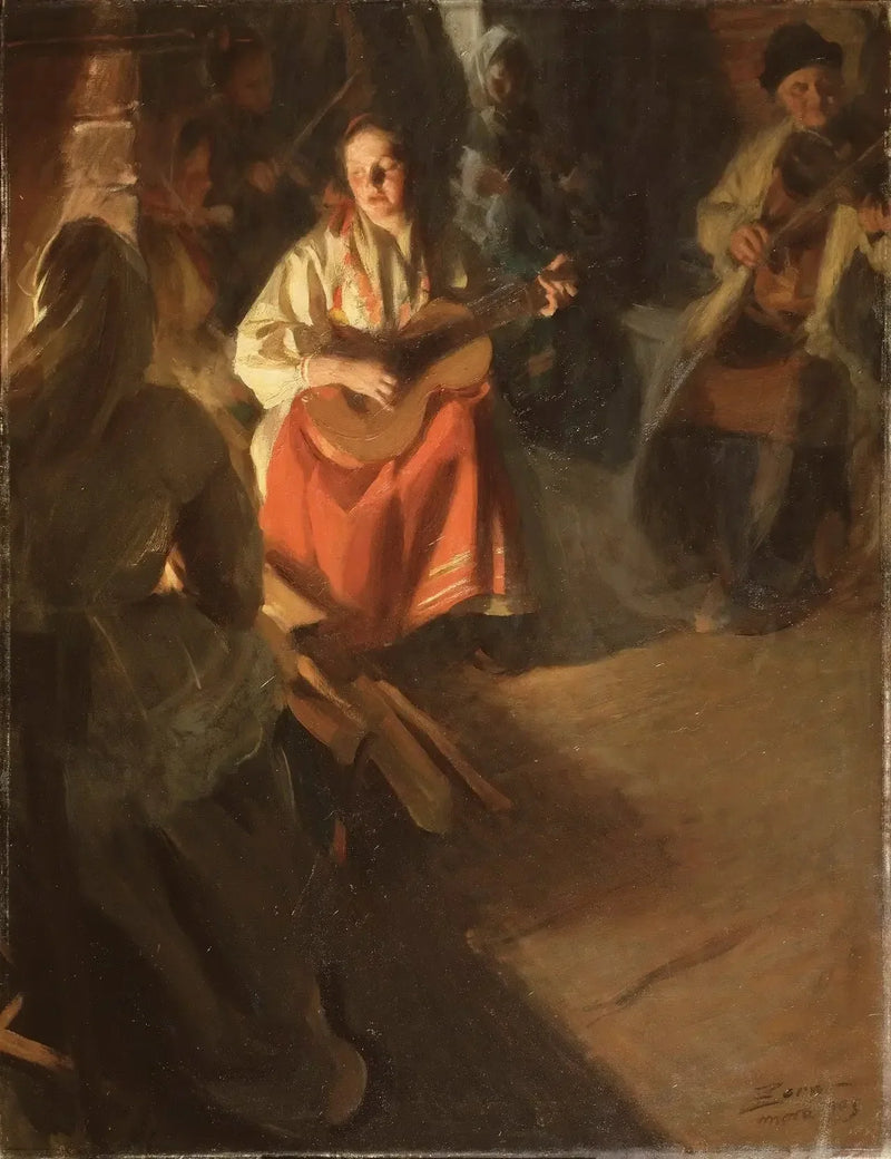 Musiikkiperhe - Anders Zorn