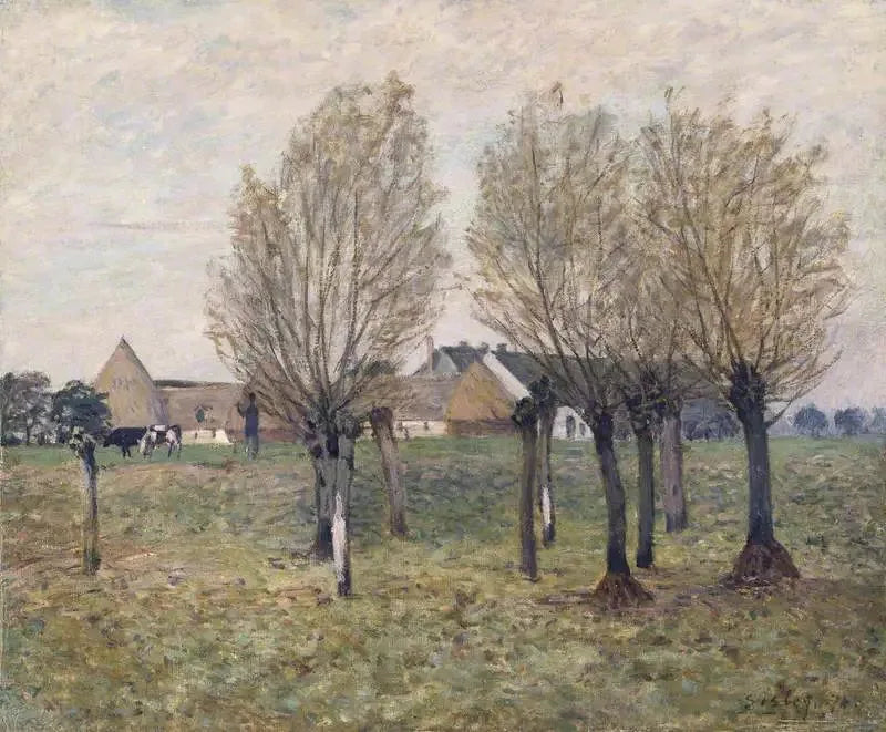 Normandialainen tila - Alfred Sisley
