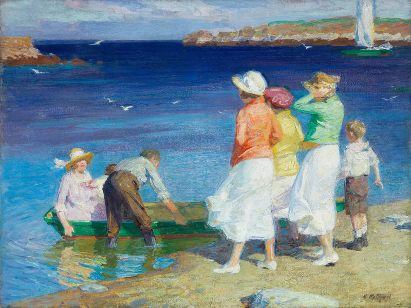 Purjehdusjuhla (Lähde purjehtimaan) - Edward Henry Potthast
