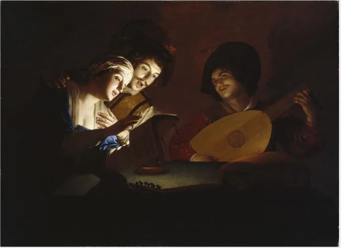 Musikaalinen juhla - Gerrit van Honthorst