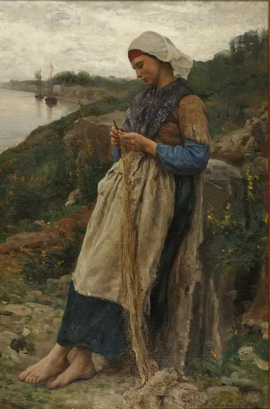 Kalastajan Tytär - Jules Breton