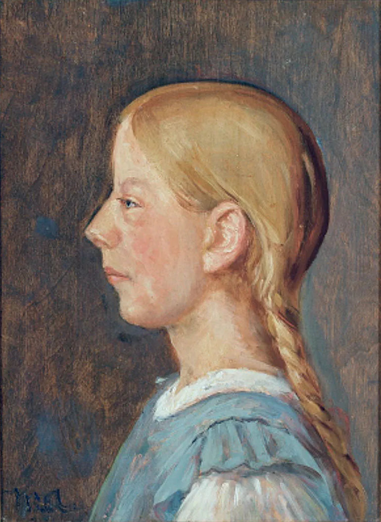 Letitetty tyttö Skagenista. (kuvassa) - Michael Peter Ancher