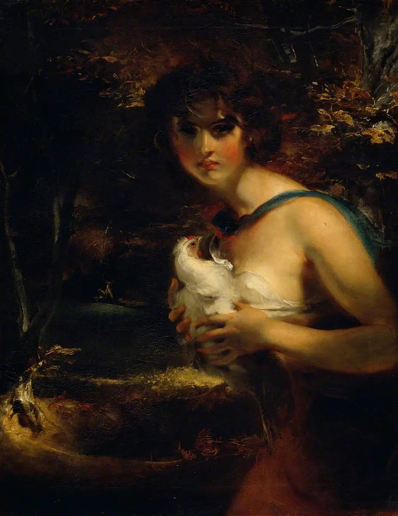 Romani tyttö - Thomas Lawrence