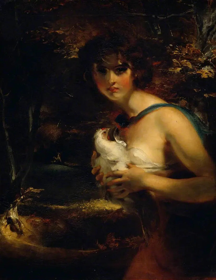 Romani tyttö - Thomas Lawrence