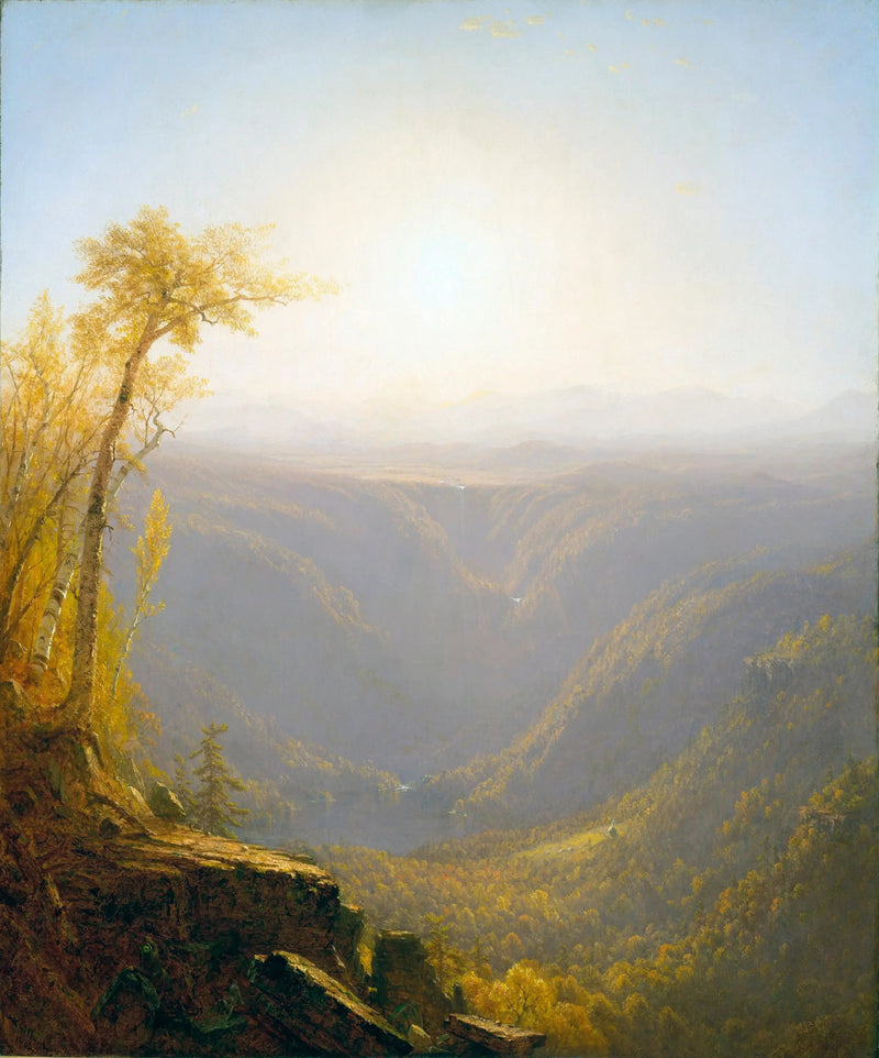 Yläosa vuoristossa (Kauterskillin neilikka) - Sanford Robinson Gifford