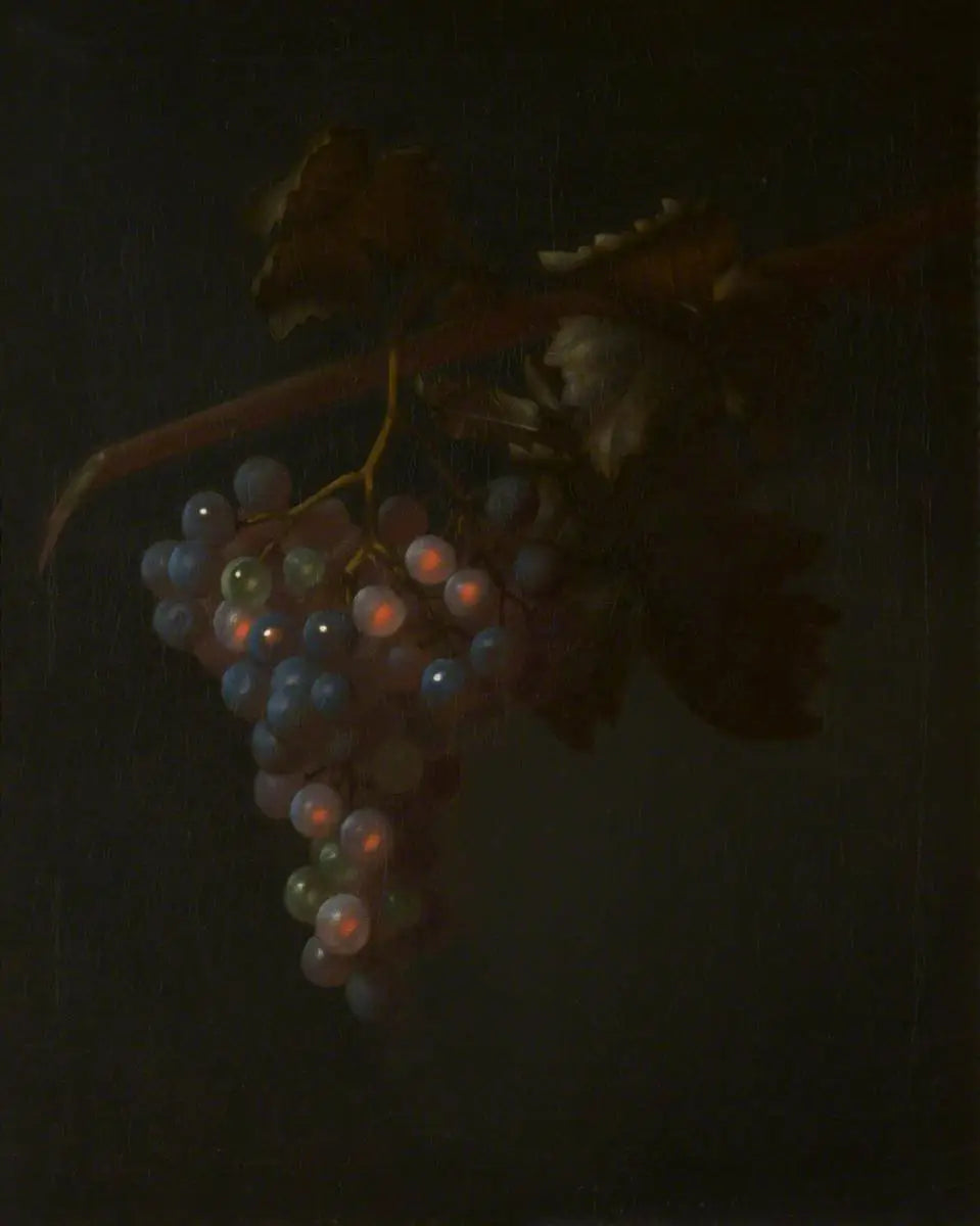 Une grappe de raisin - Tobias Stranover image 1 copie de tableau peinte à la main
