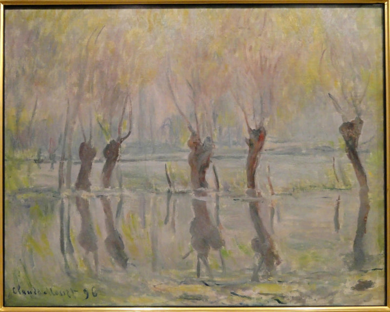 Tulva Givernyssä - Claude Monet