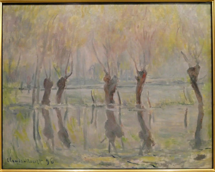 Tulva Givernyssä - Claude Monet
