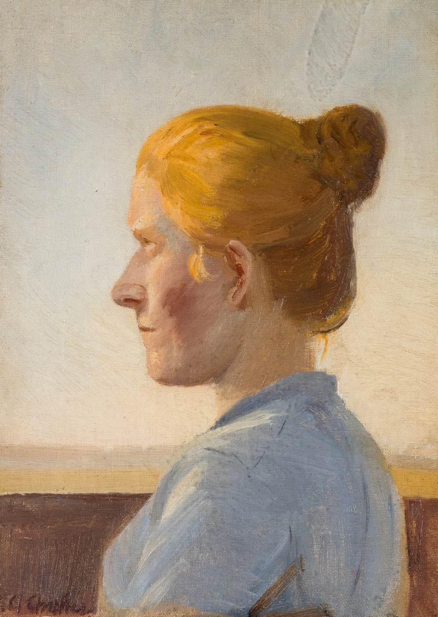 Nuori nainen Skagenista - Anna Ancher
