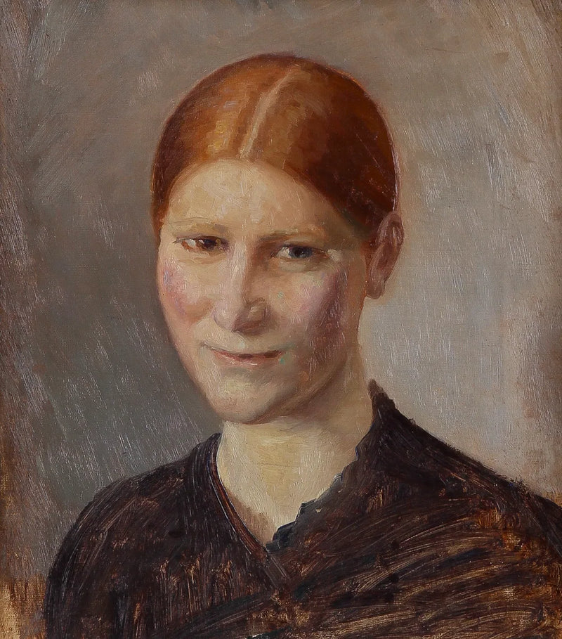 Nuori nainen Skagenista. - Michael Peter Ancher