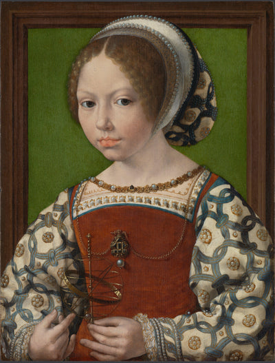 Une jeune princesse (Dorothea de Danemark ?) - Jan Gossaert - Alpha Reproduction