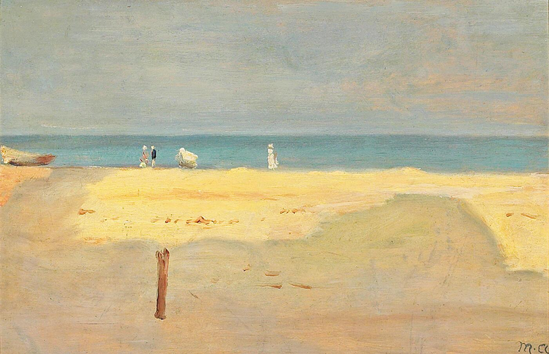 Kesäpäivä Skagenin rannalla. - Michael Peter Ancher
