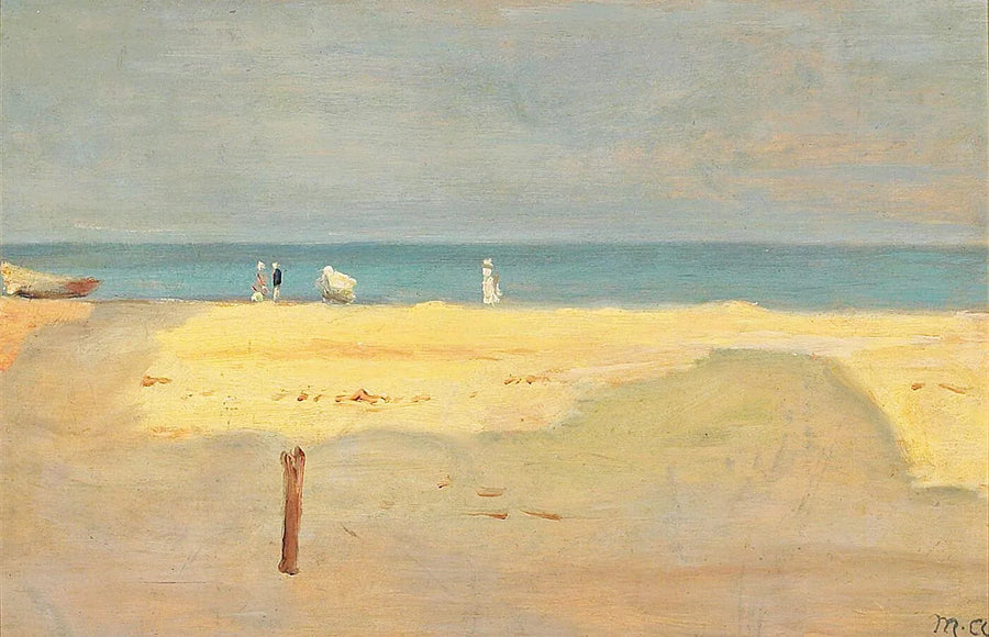 Kesäpäivä Skagenin rannalla. - Michael Peter Ancher