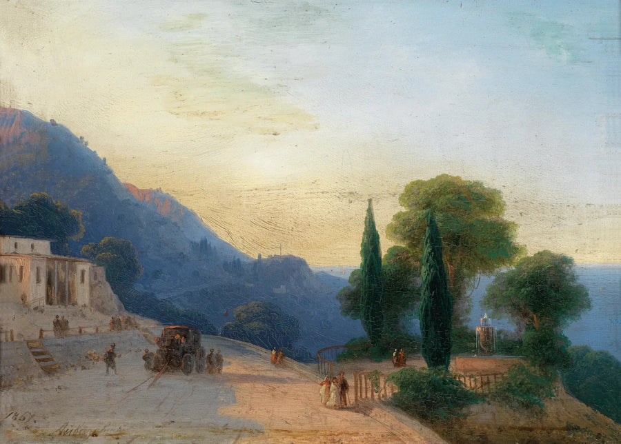 Kesäpäivä Krimillä - Ivan Aïvazovski