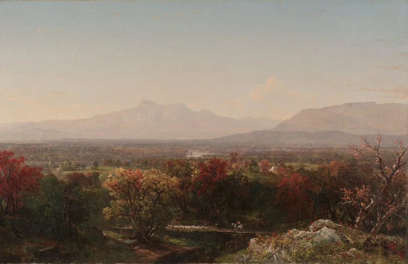 Erään lokakuun päivä Valkoisissa vuorissa - John Frederick Kensett