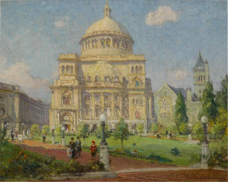 Kevätpäivä Bostonissa - Colin Campbell Cooper