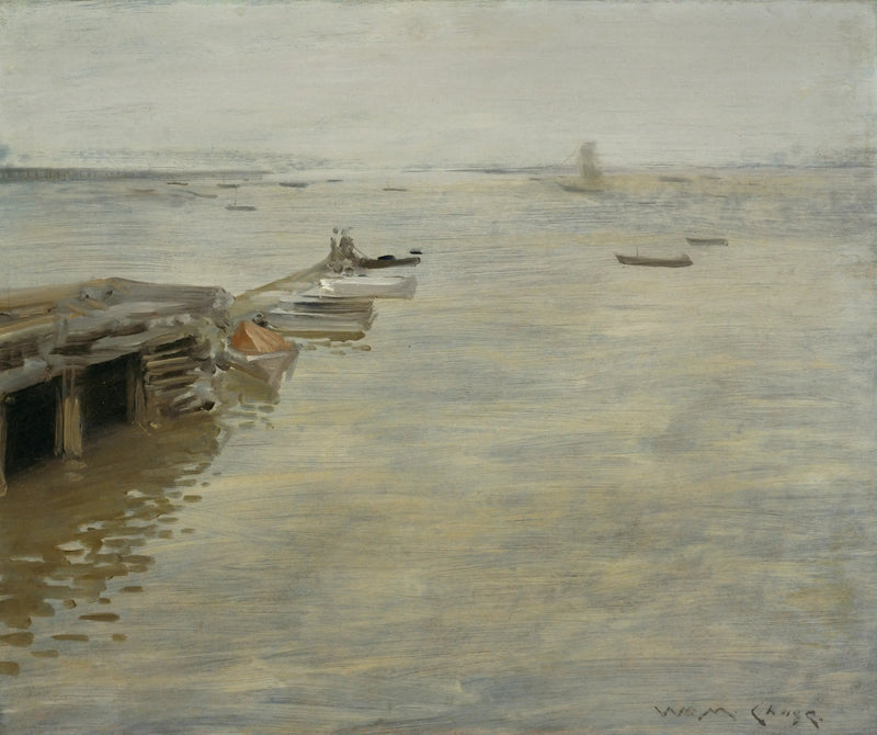 Harmaa päivä - William Merritt Chase