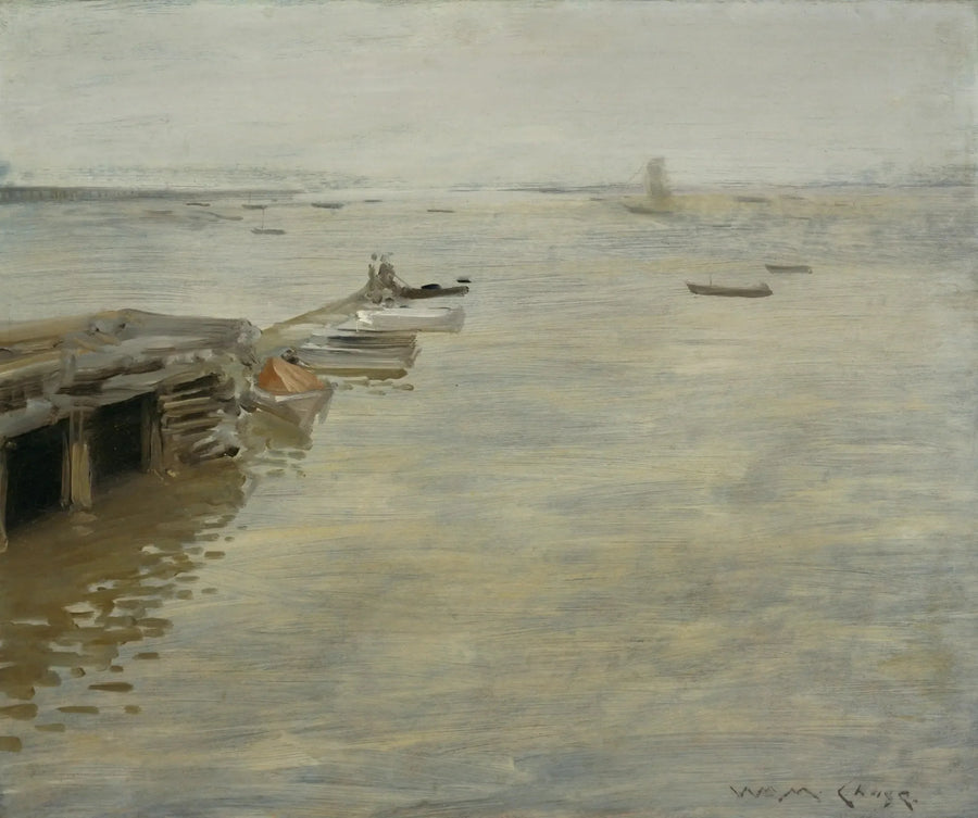 Harmaa päivä - William Merritt Chase