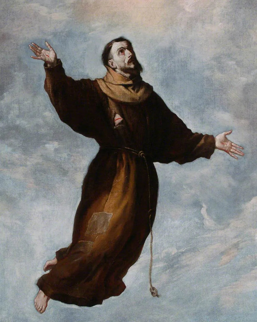 Pyhän Fransiska leijunta - Jusepe de Ribera