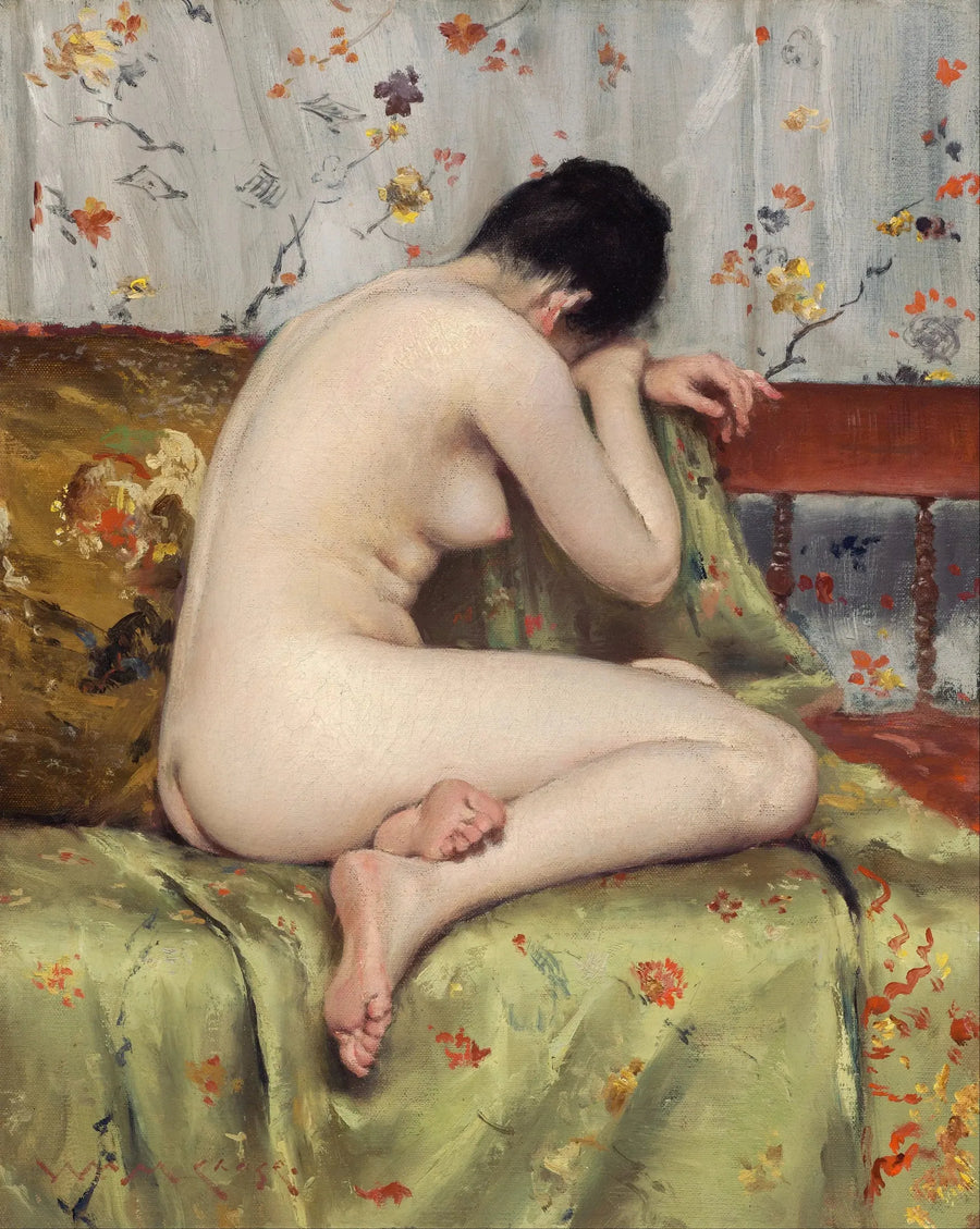 Moderni Madeleine - William Merritt Chase