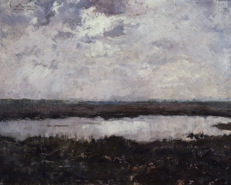Aitaus Campinessa - Théodore van Rysselberghe