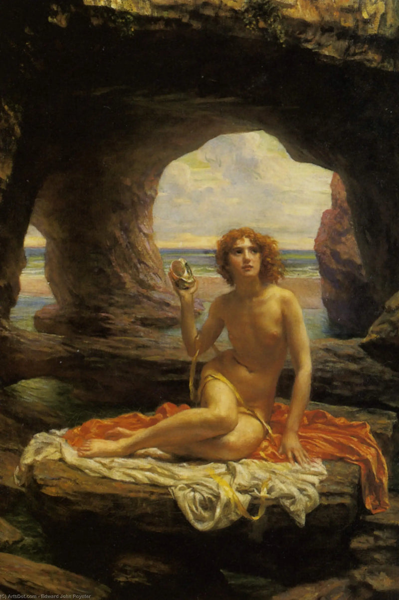 Matala tide - Edward Poynter