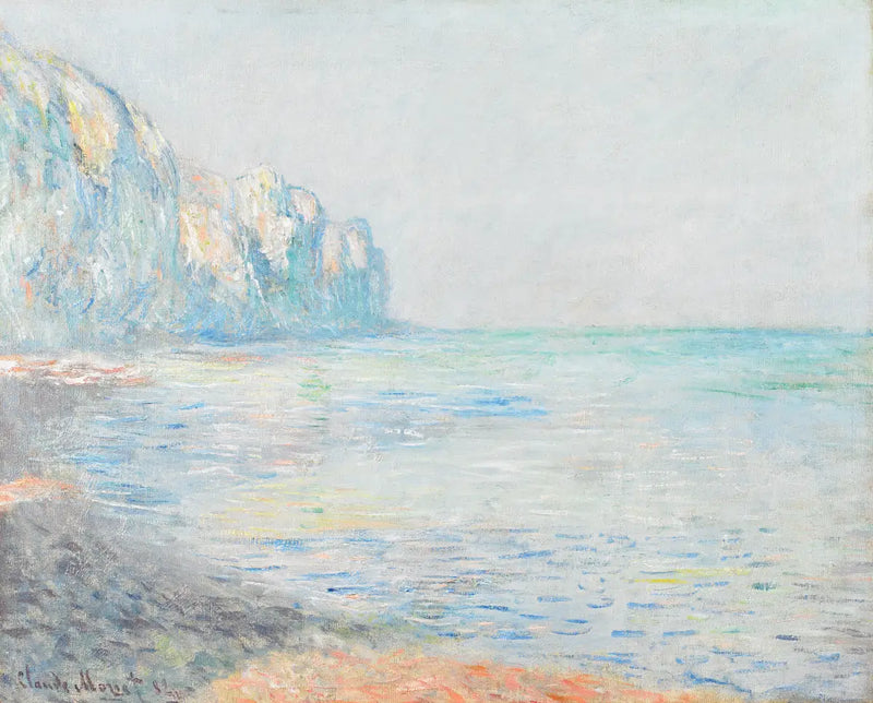 Sumuinen aamu Pourvillessä - Claude Monet