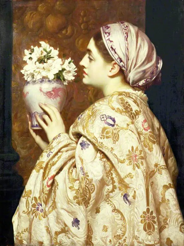 Venetsian jalo nainen - Frederic Leighton
