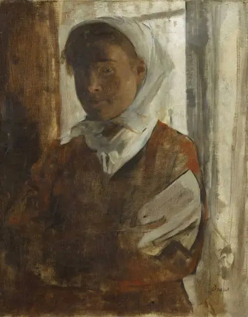 Maalaisnainen - Edgar Degas