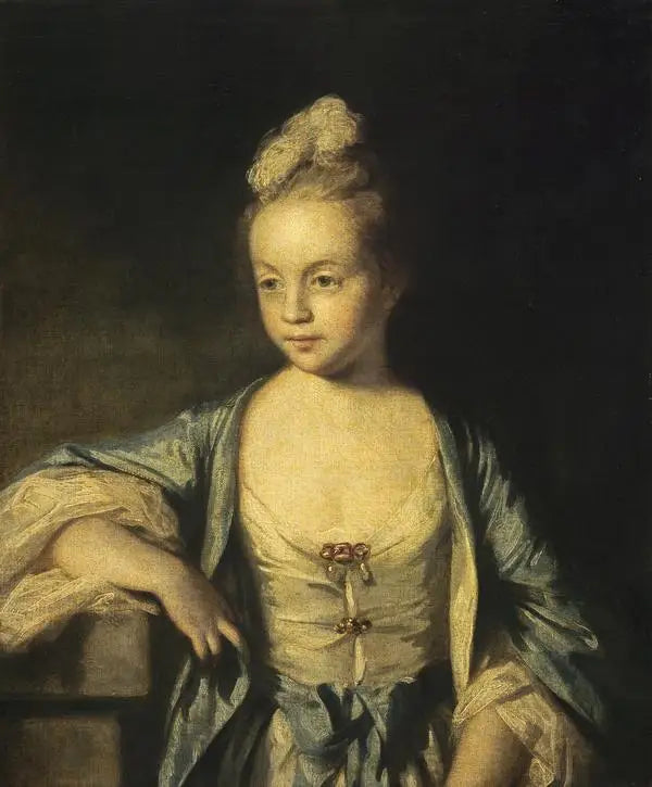 Pieni tyttö (ehkä Lady Frances Scott, myöhemmin Lady Douglas, 1750 - 1817) - Joshua Reynolds