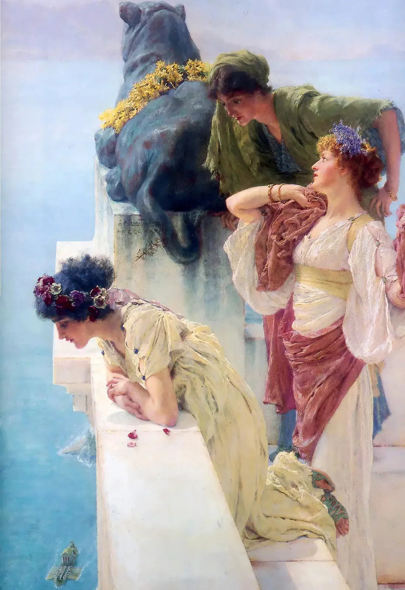 Yksittäinen teos Vantage - Lawrence Alma-Tadema