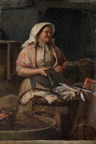 Kalakauppias - Carl Heinrich Bloch