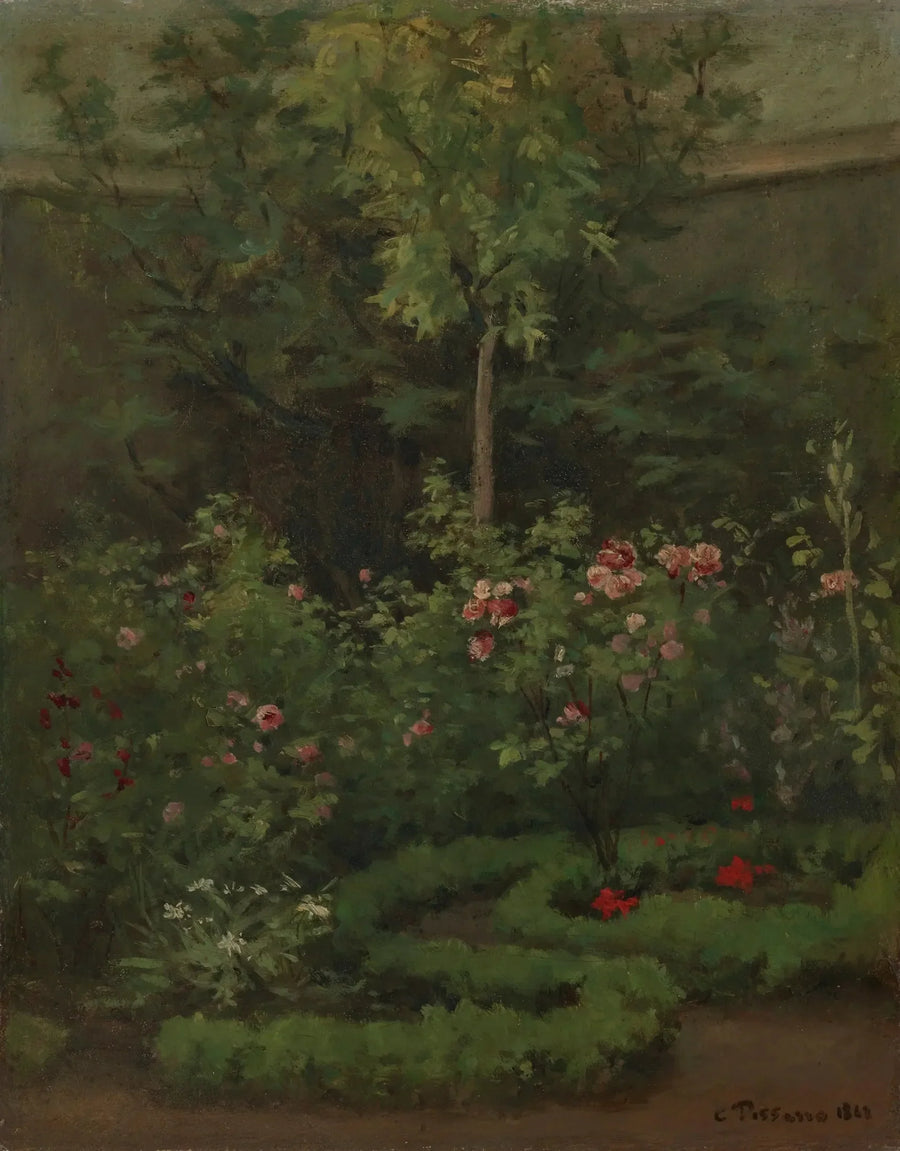 Ruusutarha - Camille Pissarro