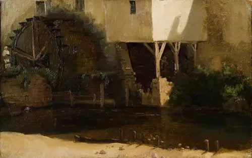 Myllynpyörä - Jean-Baptiste Camille Corot