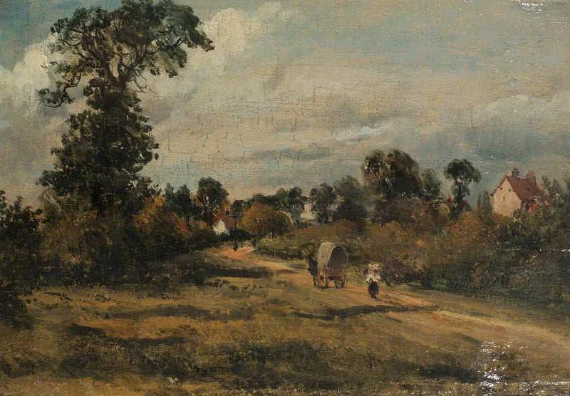 Maantie maaseudulla - John Constable