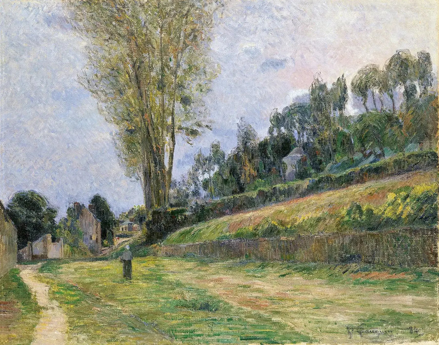 Katu Rouenissa, tai Hahmo tiellä - Paul Gauguin