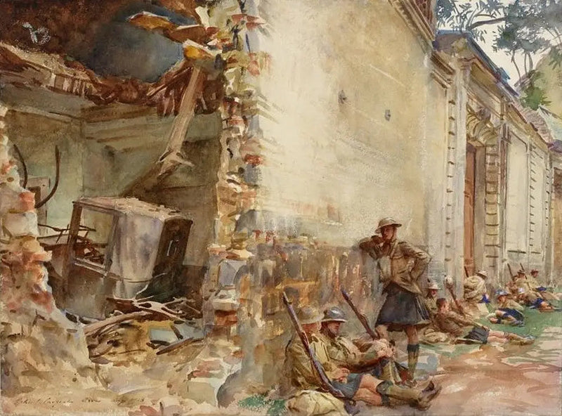 Katu Arrasissa - John Singer Sargent