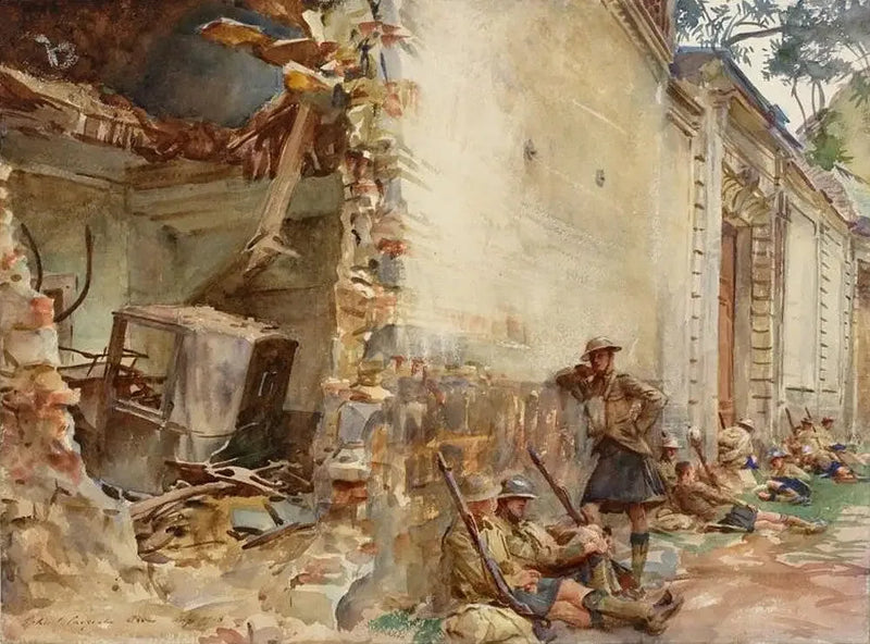 Katu Arrasissa - John Singer Sargent