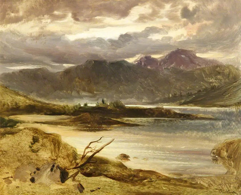 Järvimaisema - Edwin Henry Landseer