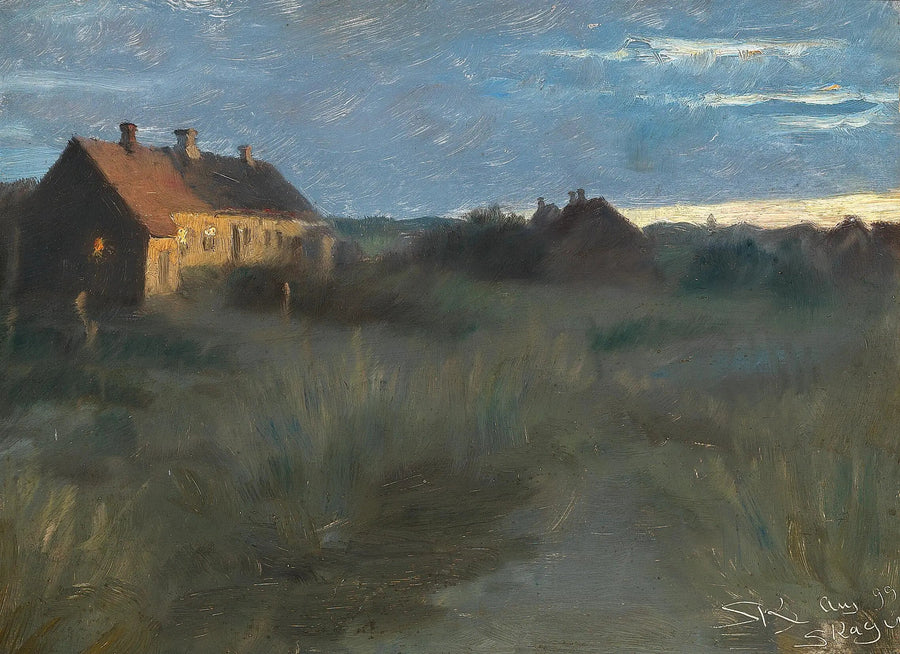 Kesäilta Skagenissa. - Peder Severin Krøyer