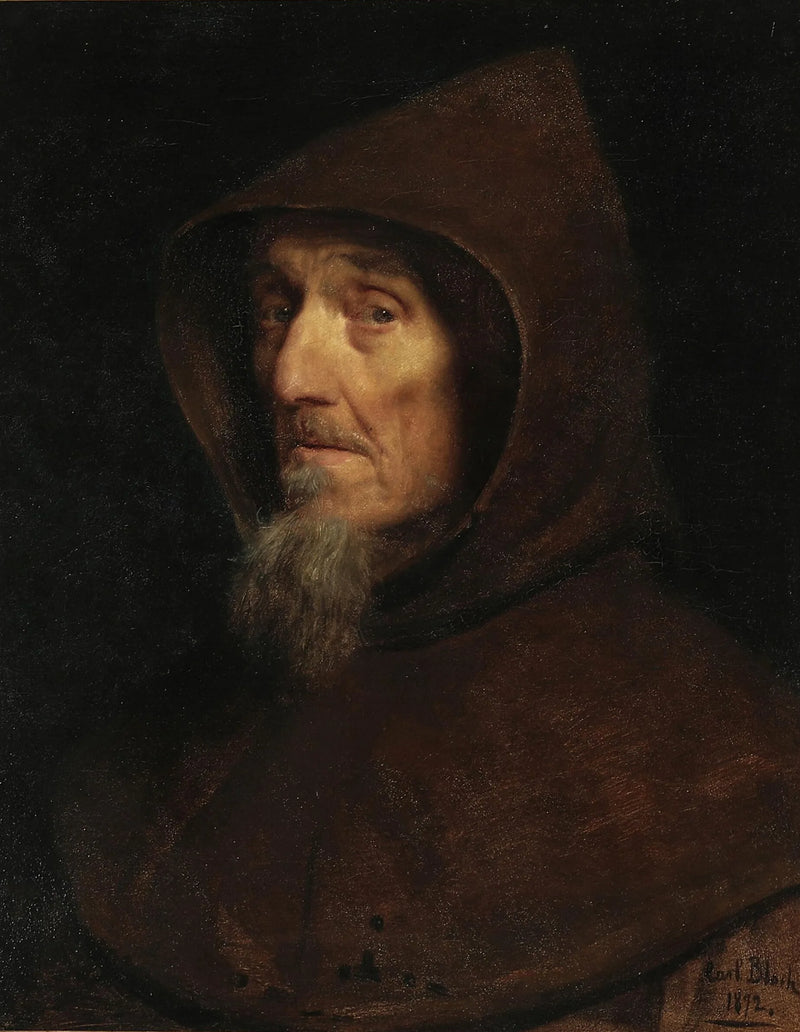 Munkein pää. - Carl Heinrich Bloch