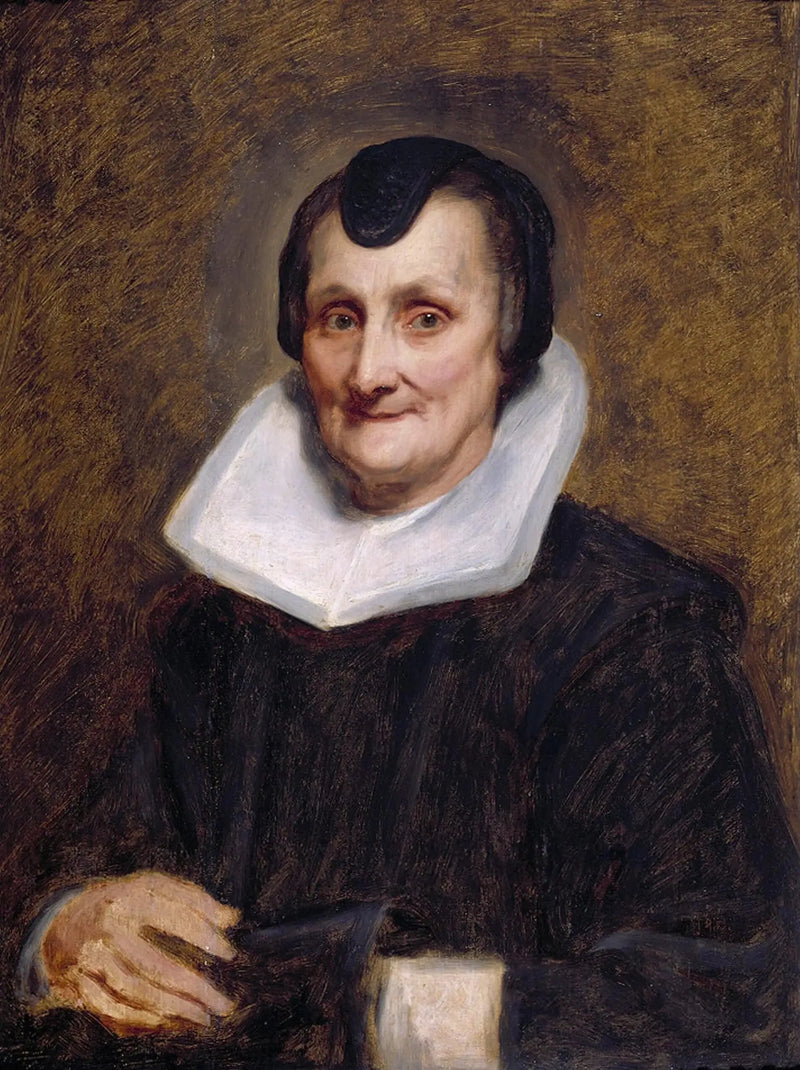 Vanha nainen - Antoine van Dyck