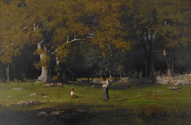 Vanha tie - George Inness