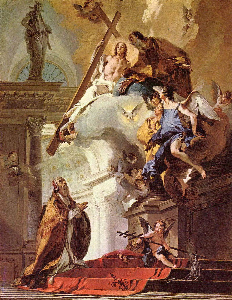 Kolmiyden näkemys - Giovanni Battista Tiepolo