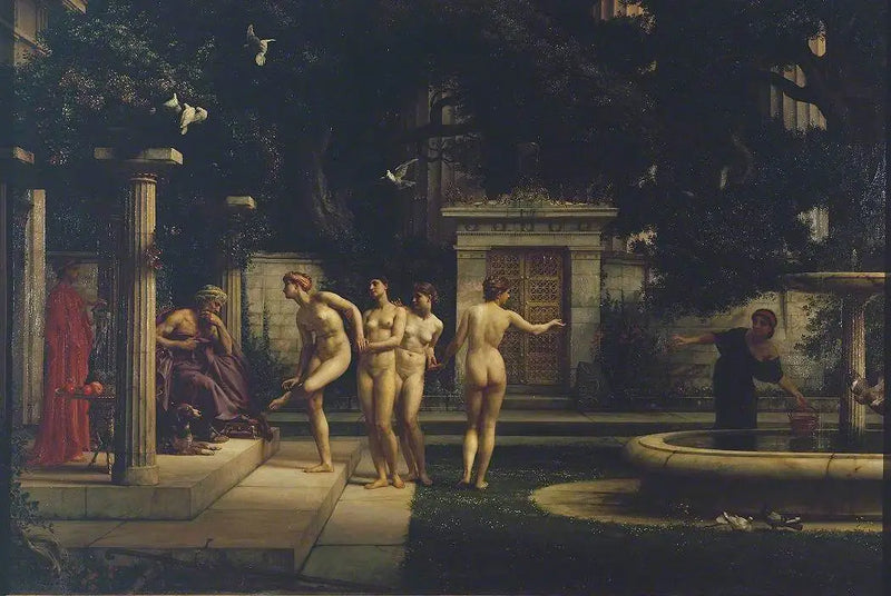 Käynti Esculapen luona - Edward Poynter