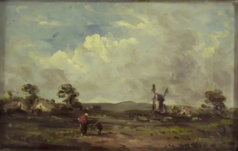 Näkymä Suffolkin alueelta - John Constable