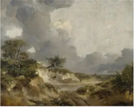 Näkymä Suffolkin alueelta - Thomas Gainsborough