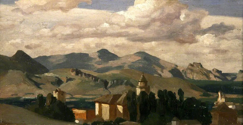 Espanjalainen näkymä - Frederic Leighton